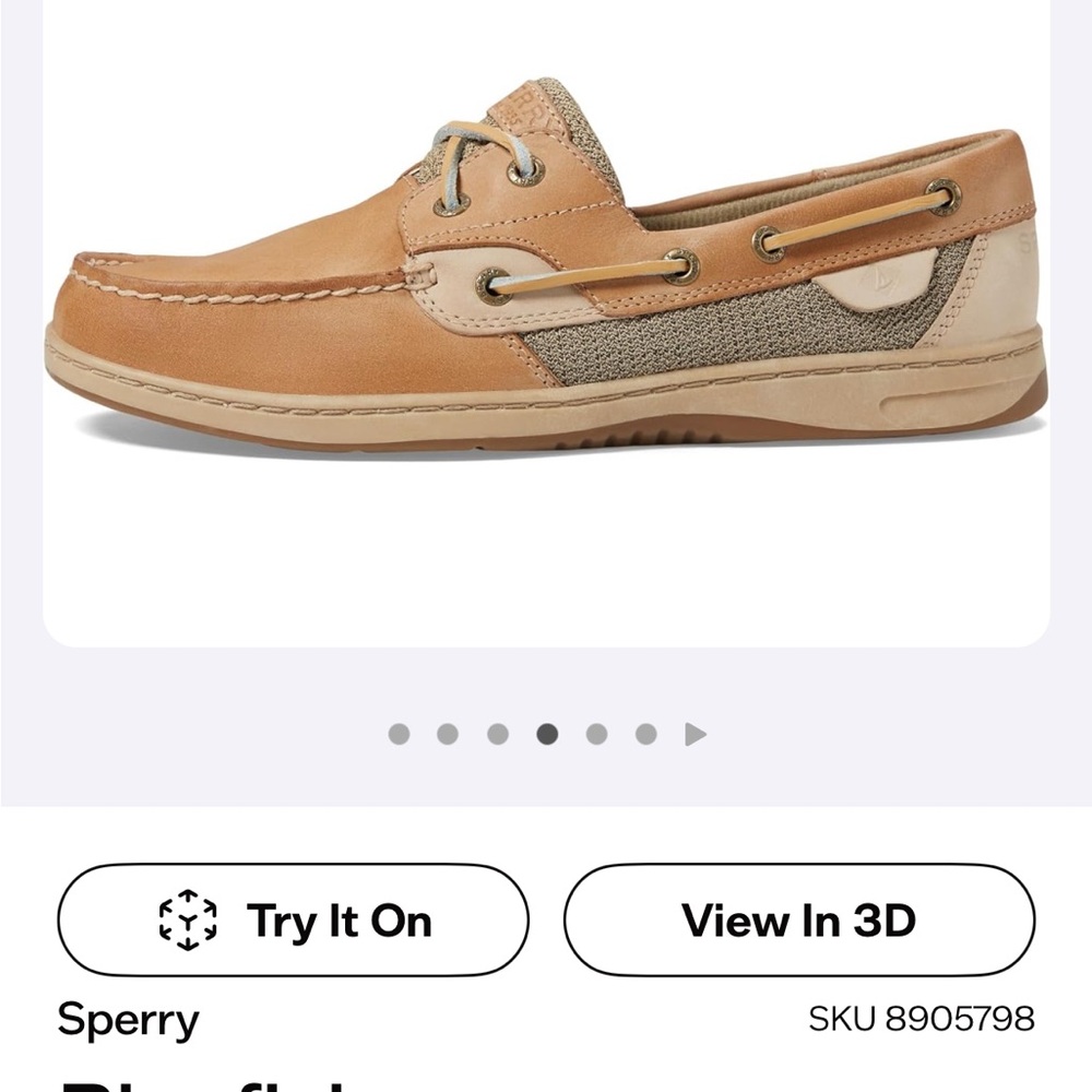 Women’s Sperry boat shoes